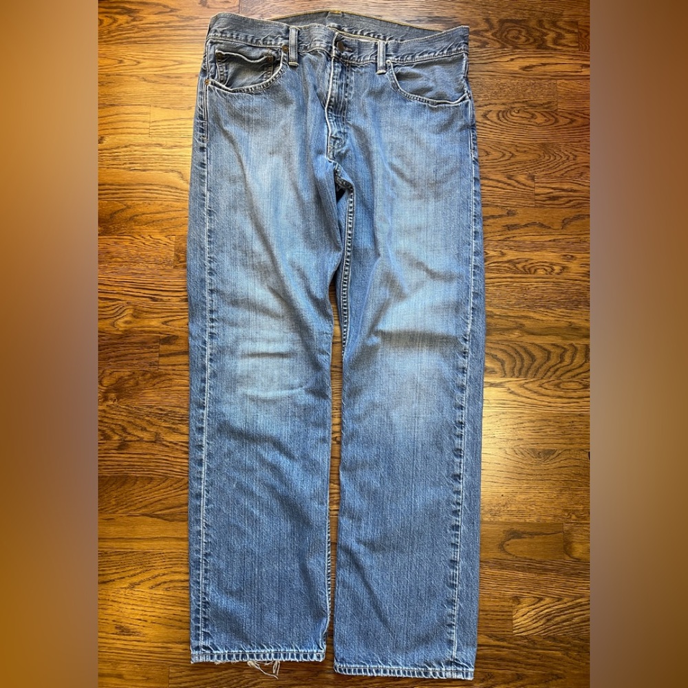 Polo Ralph Lauren Men’s Distressed Classic Fit Casual Denim Jeans 36x32